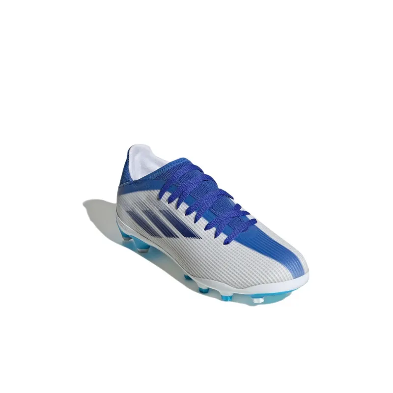 adidas X Speedflow.3 MG J 'White Legacy Indigo'-2