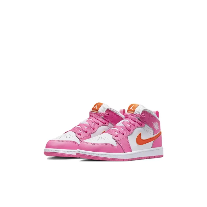 Jordan 1 Mid Pinksicle Safety Orange PS-2