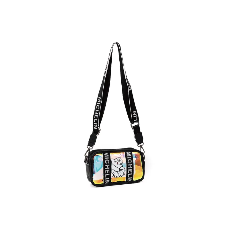 Michelin TPU Shoulder Bag, Crossbody Bag Regular Unisex Iridescent Laser-4