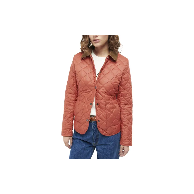 BARBOUR Deveron Quilted Buttoned Jacket-2