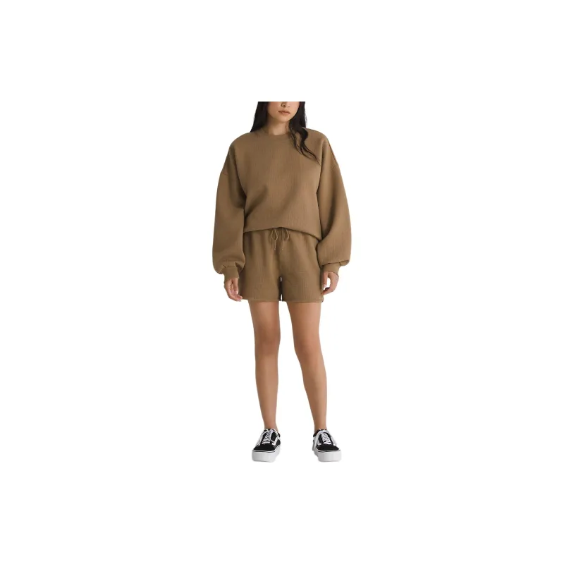 Vans Sabine 4'' Jacquard Shorts Casual Shorts Women's Brown-1