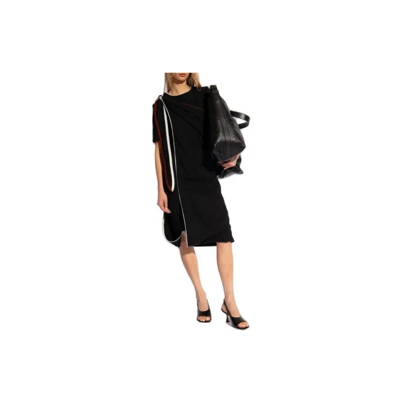 Lemaire Wraparound style T shirt Dress-1