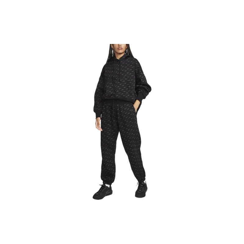 Nike Sportswear Phoenix Fleece Knitted Sweatpants Women's Black-2