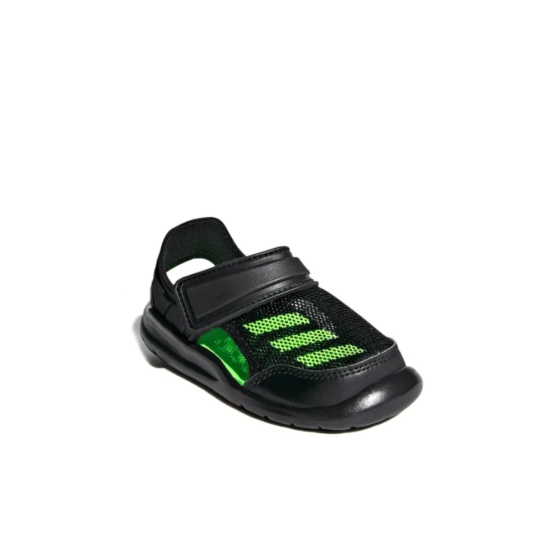 Adidas Fortaswim Slip Resistant Anti Kick Cushioning Low Top Baby & Toddler Shoes Black Infant And Toddler-2