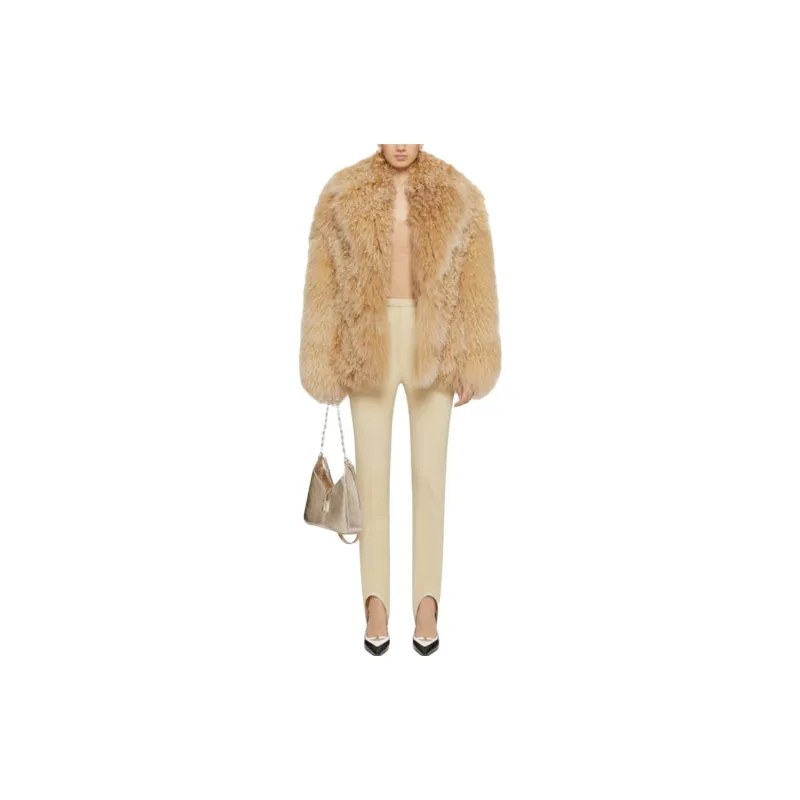 GIVENCHY FW23 Casual Pants Women's Gold Sand-1