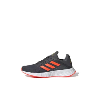 Adidas Duramo Sl K Slip Resistant Low Top Kids' Running Shoes Gray Red Kids'