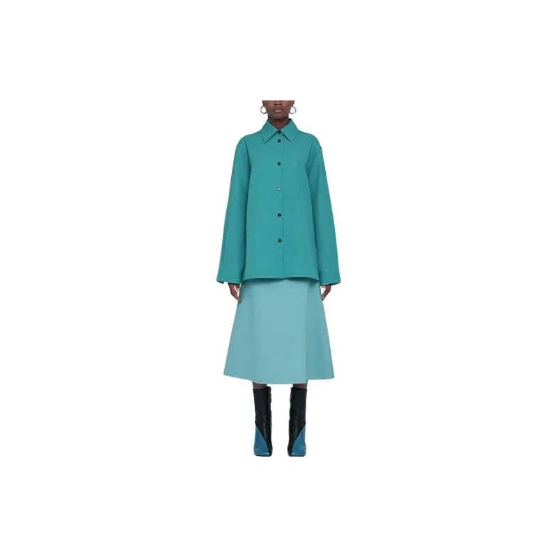 JIL SANDER Buttoned Long Sleeved Shirt-1