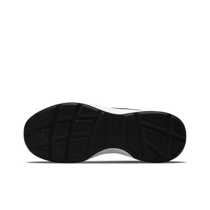 Nike Wearallday Low Top Running Shoes Black Red Teenagers-5