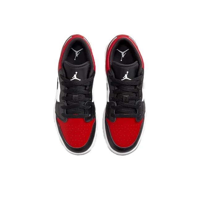 Jordan 1 Low Bred Toe GS-3