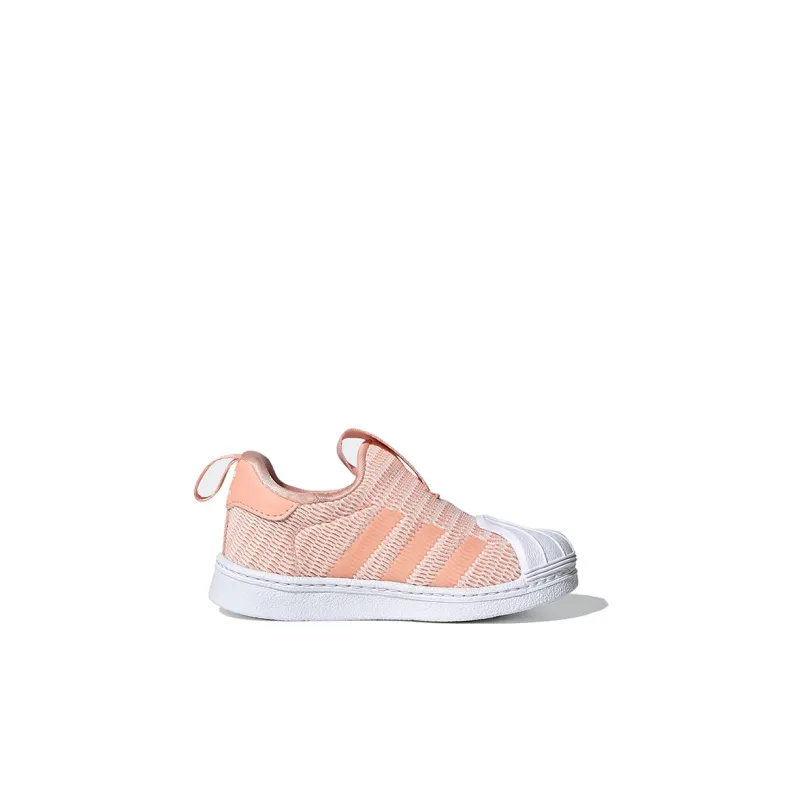 Adidas Originals SUPERSTAR 360 Low Top Toddler Shoes Pink Baby-1