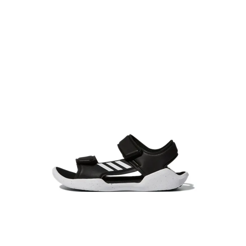 Adidas Abrasion Resistant Low Top Children's Sandals Charcoal Black Kids'-0