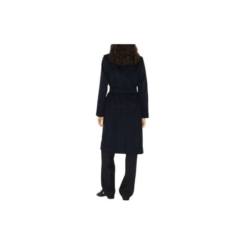 Burberry Kensington Cashmere Trench Coat-4