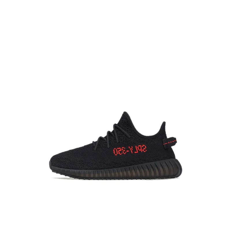 Adidas Yeezy Boost 350 V2 Black Red Kids-0
