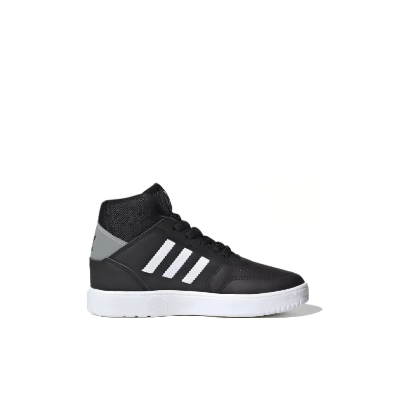Adidas Originals 360 C High-Top Kids' Skateboarding Shoes Black White Children Aged 3-7 Years Old-1