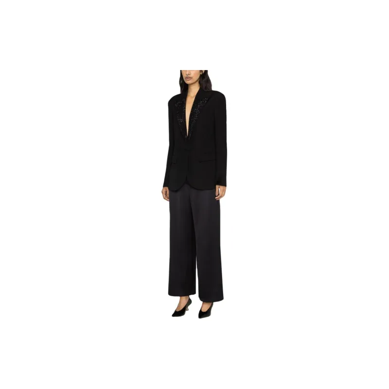Stella McCartney Hotfix Single Breasted Embellished Blazer-3