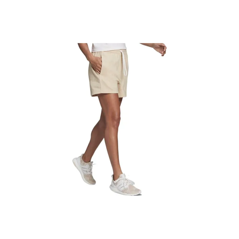 Adidas Women's Sportswear Studio Lounge Shorts Botanic Beige Mel-2