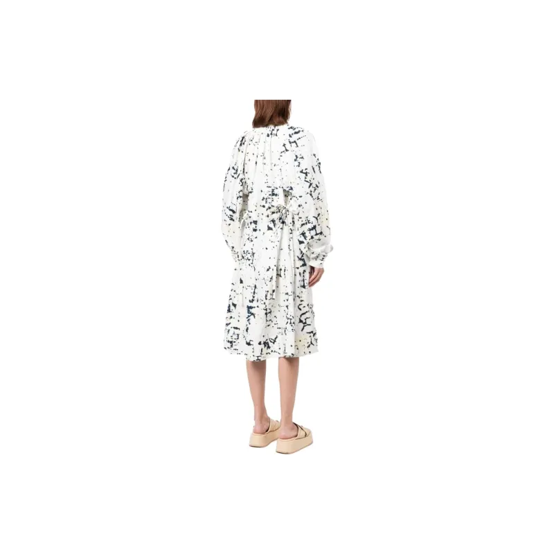 3.1 Phillip Lim Kaleidoscope Prnt Poplin Shrt Drs-2