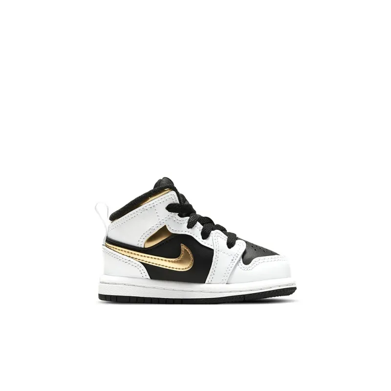 Jordan 1 Mid White Gold TD-1