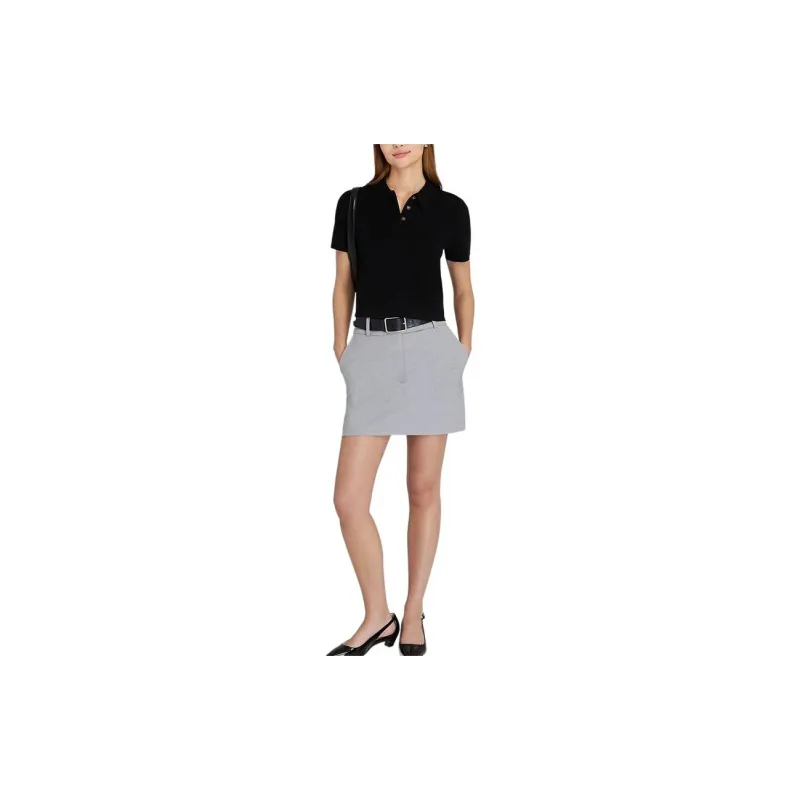 CLUB MONACO Polo Shirt Women's Black-1