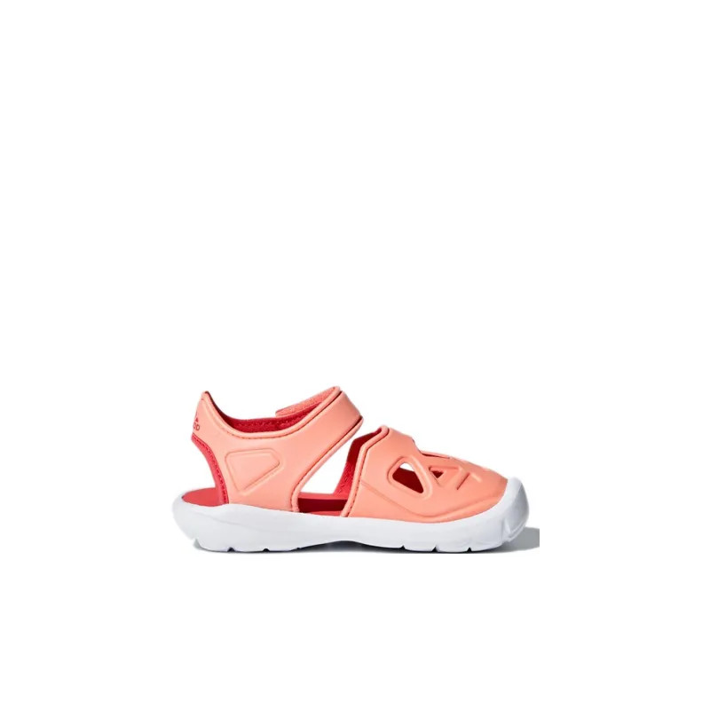 Adidas Fortaswim Low Top Toddler Shoes Orange Red White Infant And Toddler-1