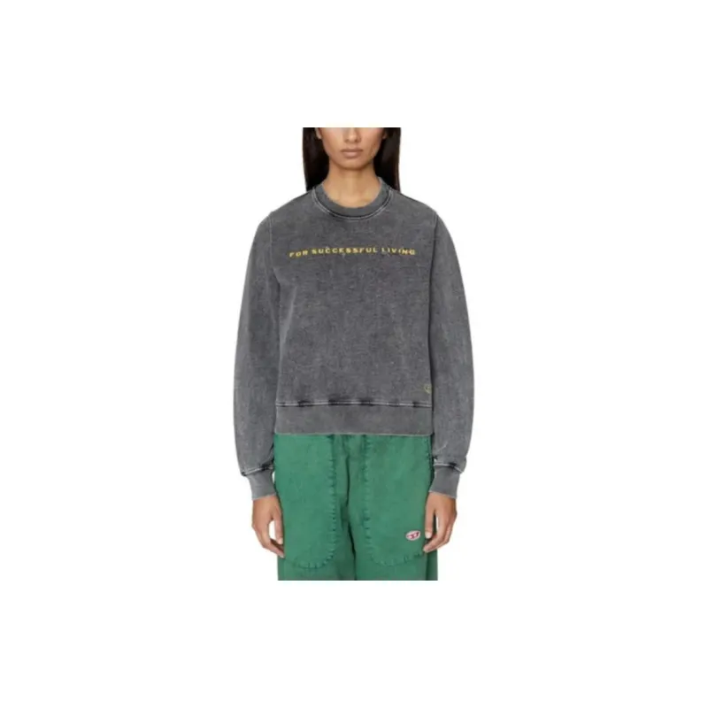 DIESEL Sweatshirts Women's Gray-4