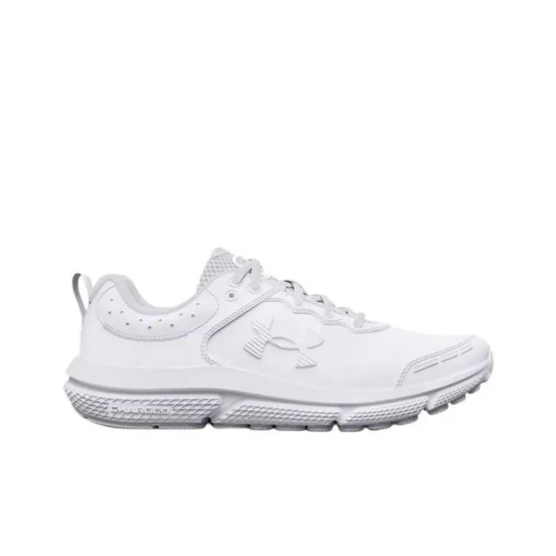Under Armour Slip Resistant, Abrasion Resistant, Breathable Kids Lifestyle Shoes White Teenagers-1