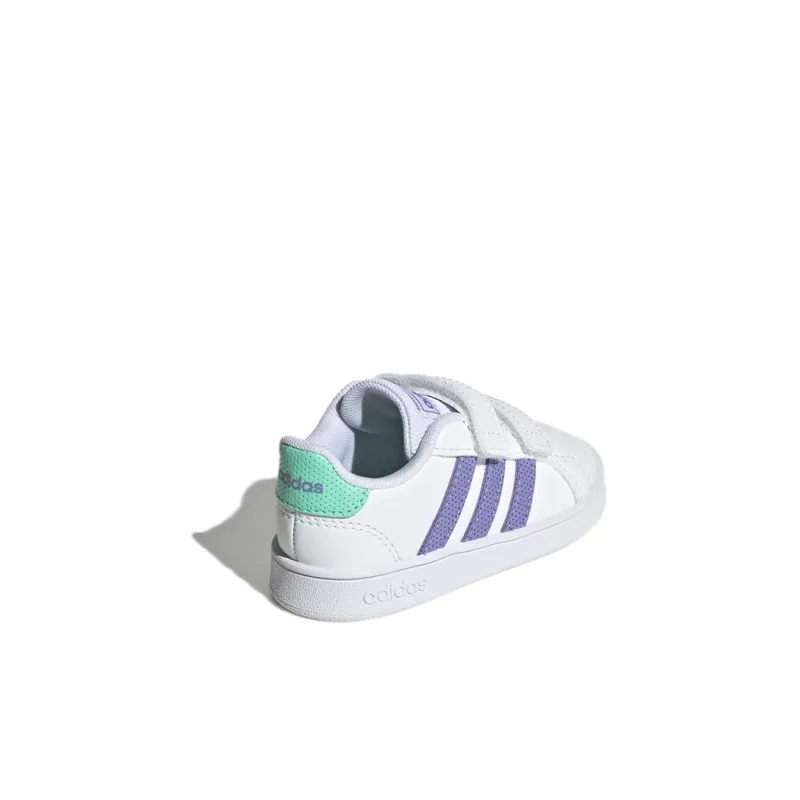 Adidas Neo GRAND COURT Abrasion Resistant Toddler Shoes Infant And Toddler-3