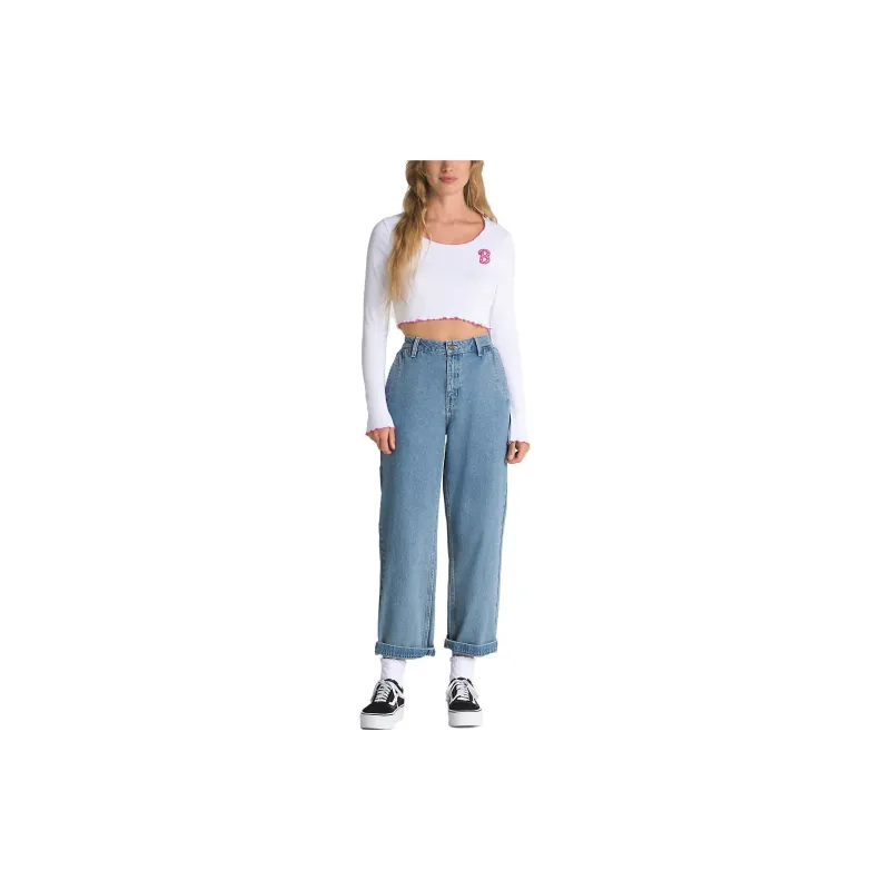 Barbie X Vans T-Shirts Women's White-2