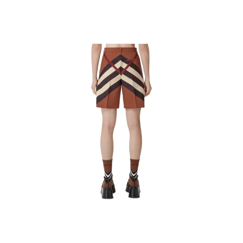 Burberry Casual Shorts Women's Light Brown-2