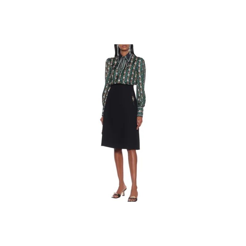 GUCCI Shirts Women's Green-3