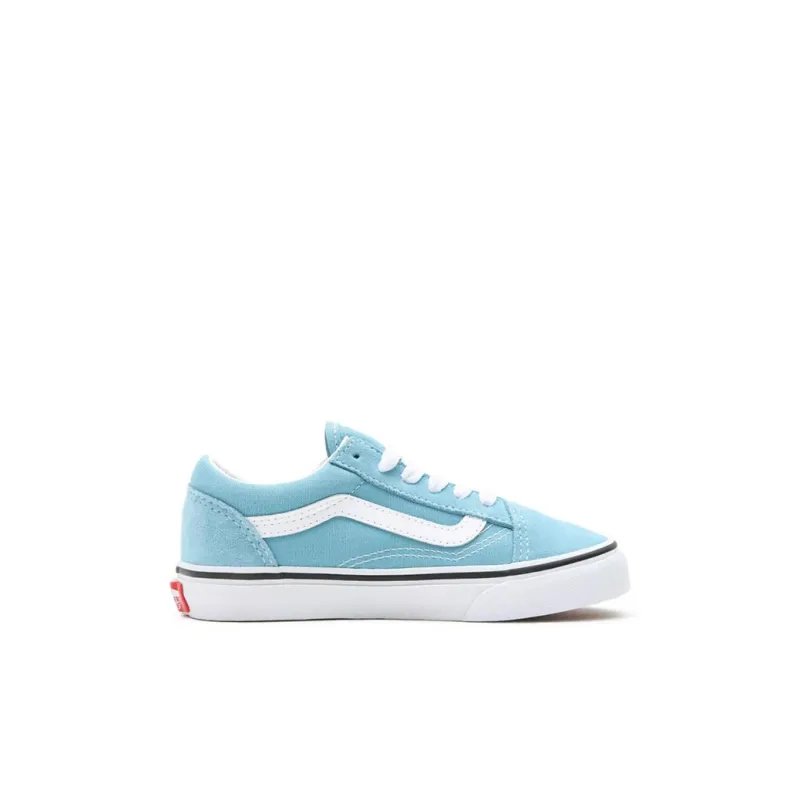 Vans Old Skool Low-Top Kids' Skateboarding Shoes Light Blue Children Aged 3-7 Years Old-1