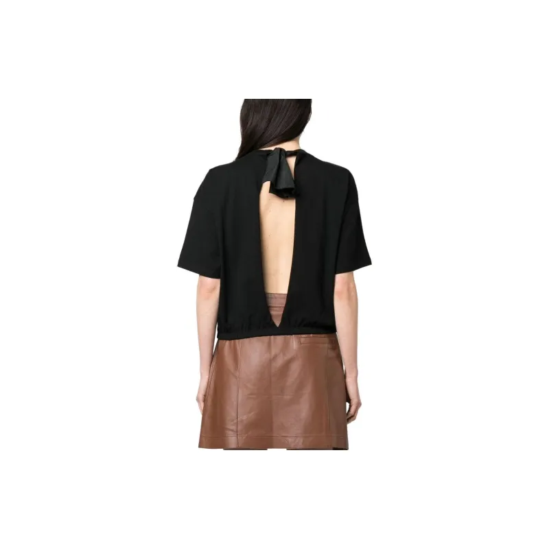 RED VALENTINO T Shirts Women's Black-3