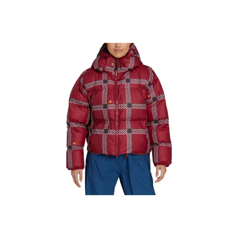 Adidas Puffer Jacket Women's Red-2