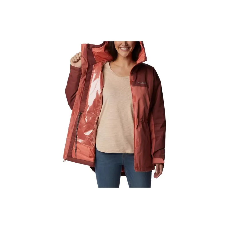 Columbia Jackets Women's Burgundy-2