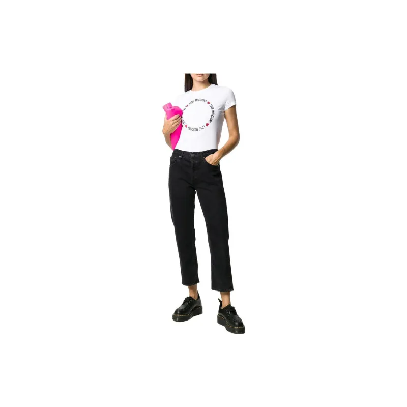 LOVE MOSCHINO T Shirts Women's White-1