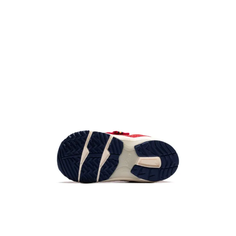 Asics GD.RUNNER BABY LO2 Anti-Slip Wear-Resistant Low-Top Toddler Shoes Red White Infant And Toddler-3
