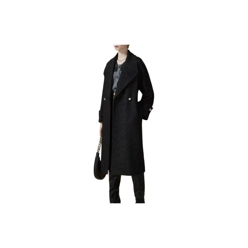 DKNY Coats Women's Black-3