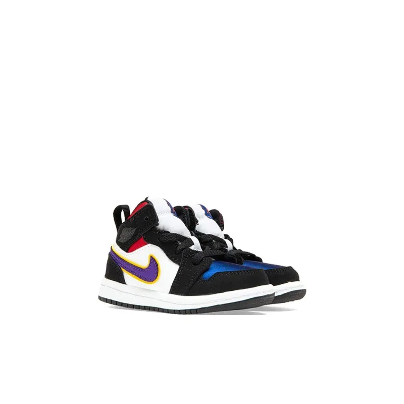 Jordan 1 Mid SE Black Field Purple TD-2