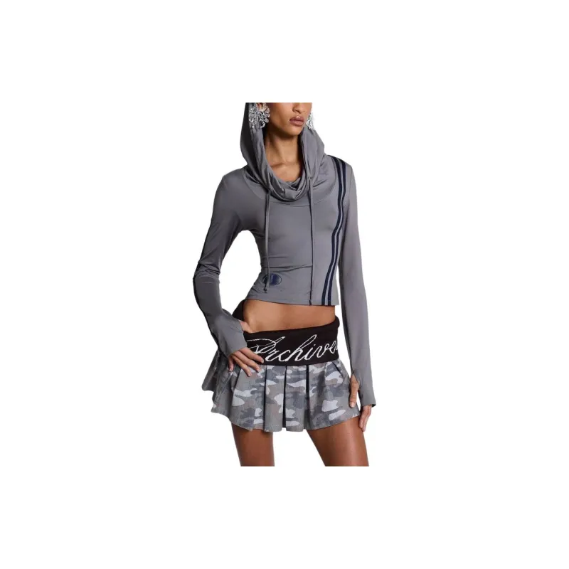 Jaded London x 2000Archives SS24 Sweatshirt Women's Gray-4