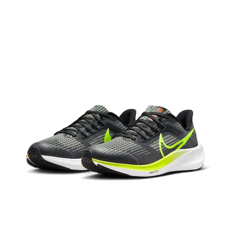 Nike Air Zoom Pegasus 39 GS 'Black Barely Volt'-2