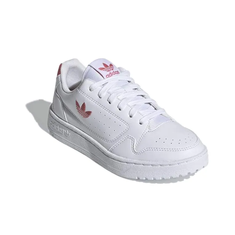 Adidas Originals NY 90 Abrasion Resistant Low Top Skateboard Shoes White Teenagers-2