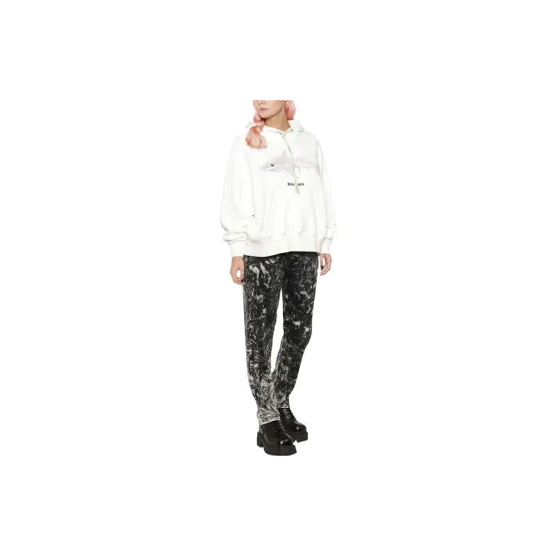 PALM ANGELS Graphic print Cotton Hoodie-2