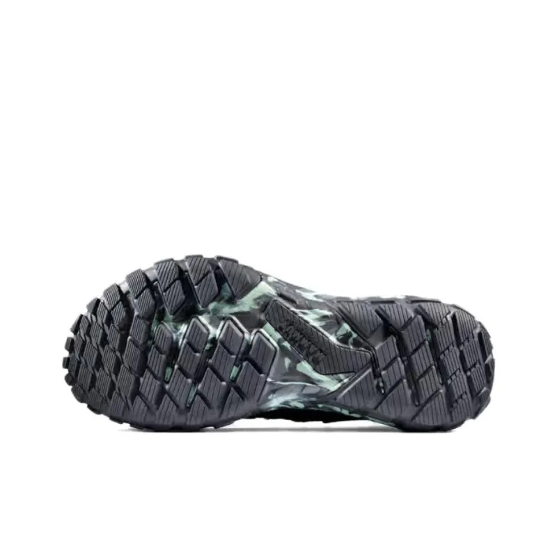 MAMMUT Hueco 2 Anti Slip Wear Resistant Low Top Outdoor Shoes Women's Black Green-4