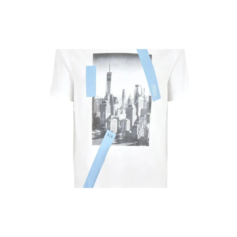 ARMANI EXCHANGEAE SS24 T Shirt Men's White-4