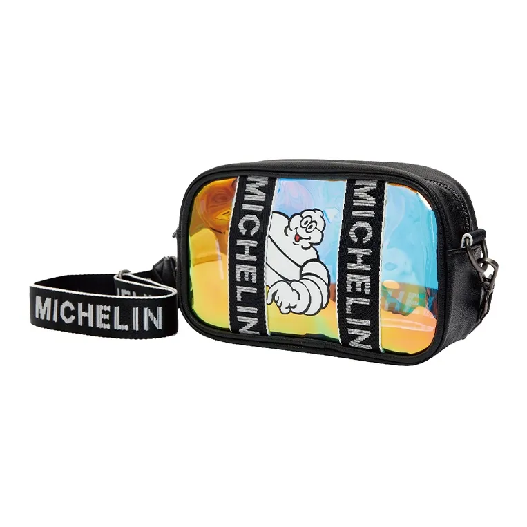 Michelin TPU Shoulder Bag, Crossbody Bag Regular Unisex Iridescent Laser-1