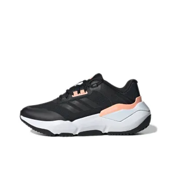 Adidas Climawarm Cruiser J Wear Resistant Low Top Kids' Running Shoes Black Pink Teenagers
