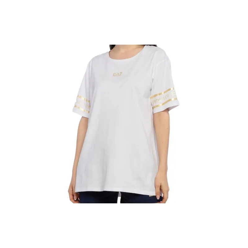 EMPORIO ARMANI EA7 T Shirt Women's White-2