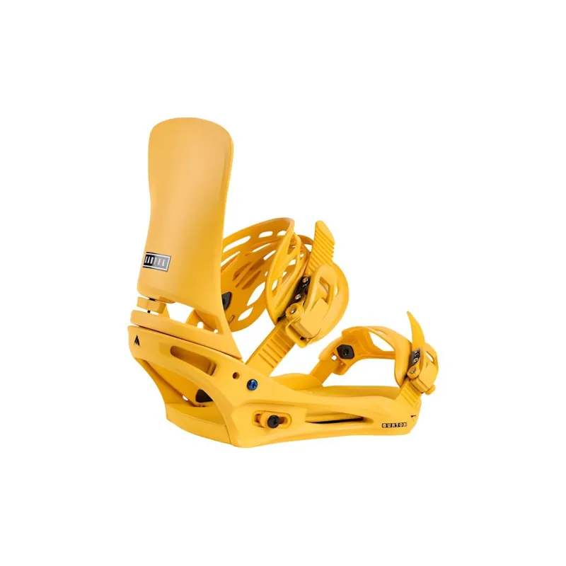 BURTON CARTEL RE:FLEX Single Snowboard Ski Bindings Men's Yellow-1