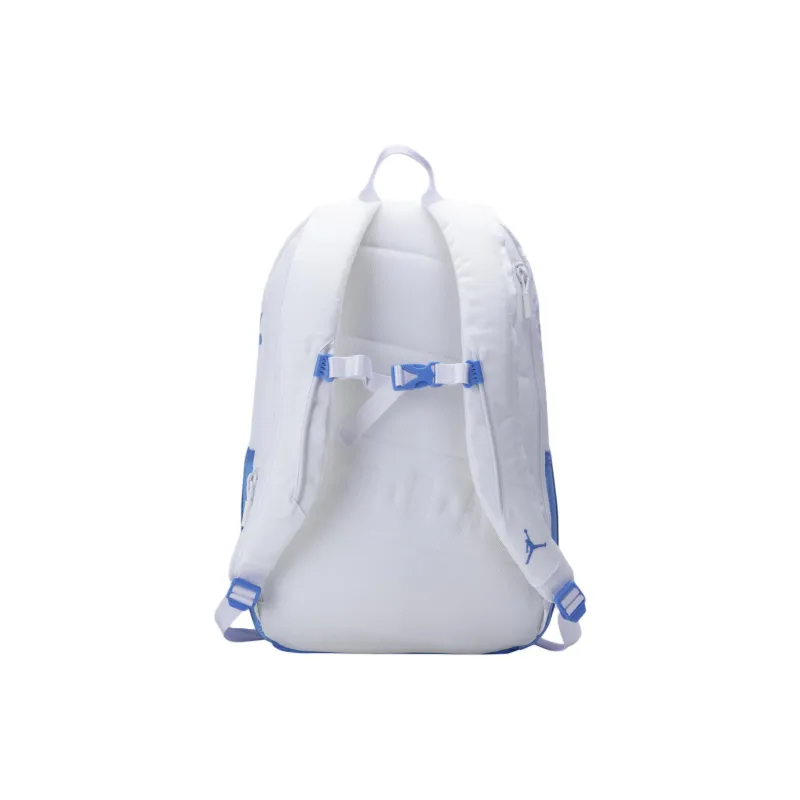 Jordan Polyester AJ Backpack Commute Bag Backpack Large Size Unisex Blue White Multicolor-3