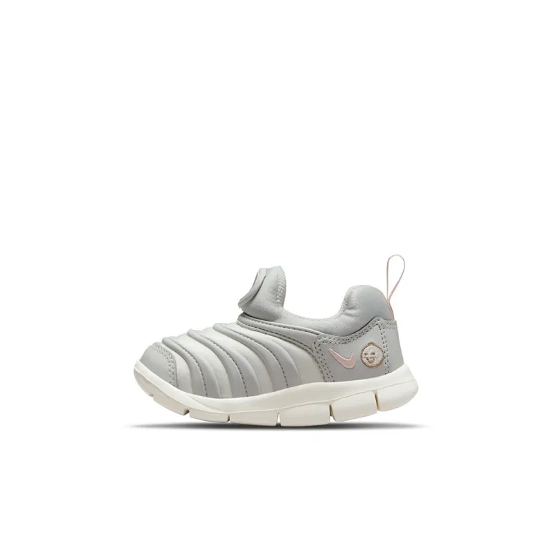 Nike Dynamo Free SE Slip Resistant Cushioning Abrasion Resistant Low Top Toddler Shoes Gray Infant And Toddler-0